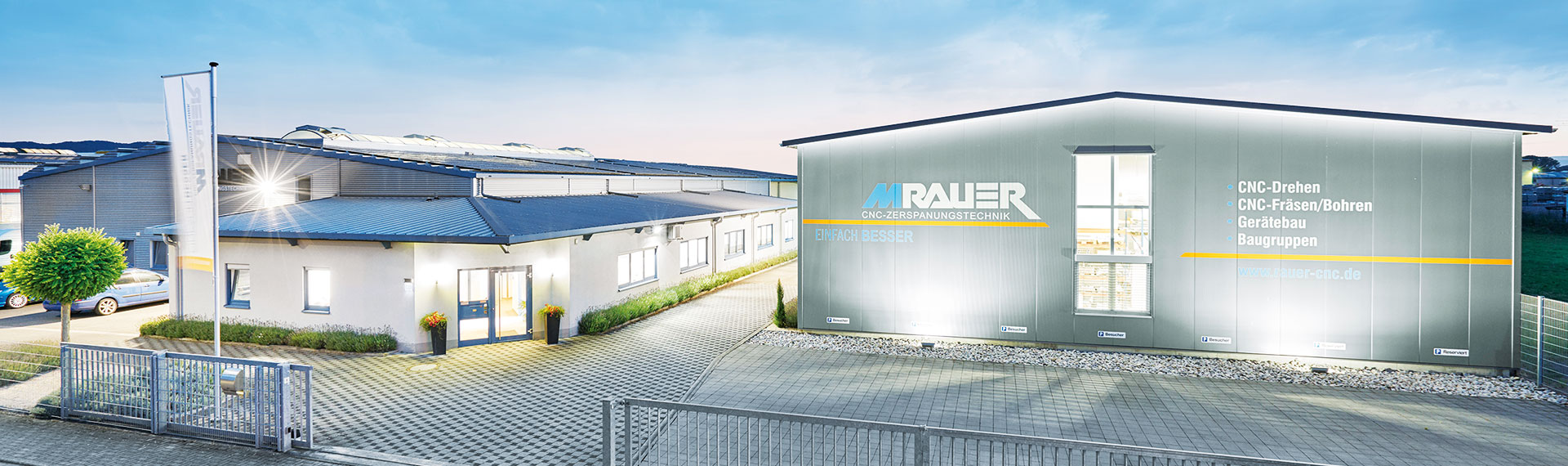 Rauer CNC Firmengebaeude